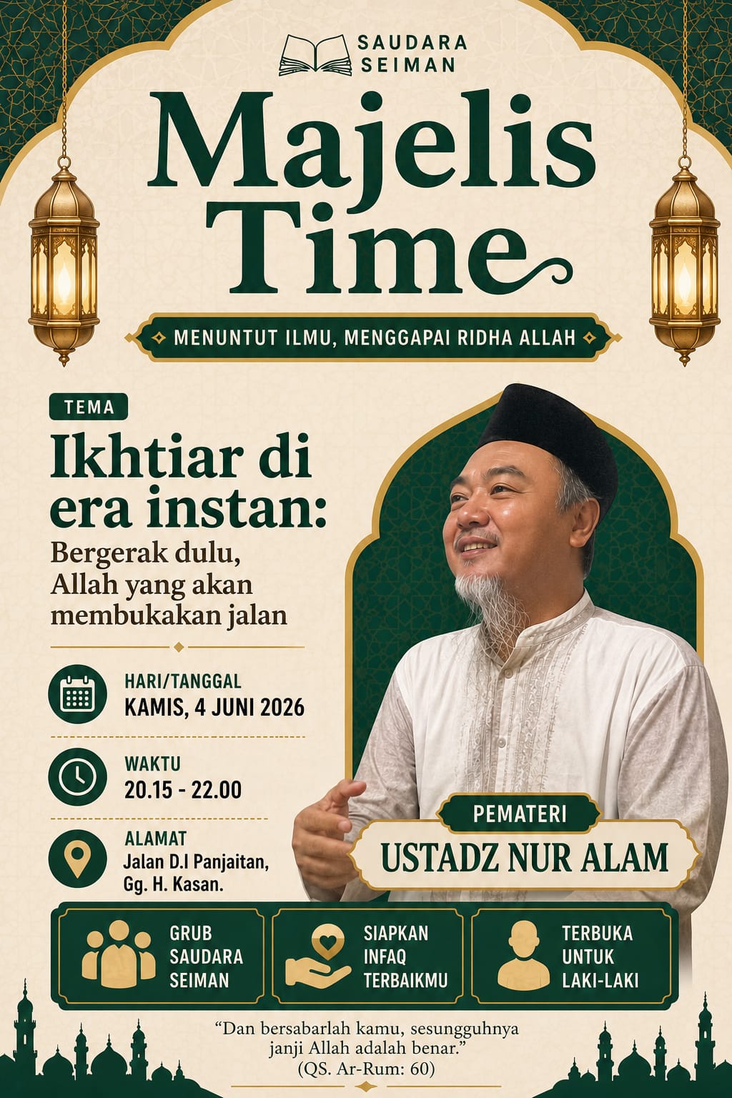 Kajian Tiap Hari Kamis Malam